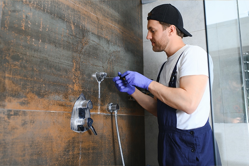 hotel maintenance person